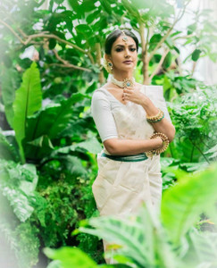 kanjivaram pure silk self design blouse material