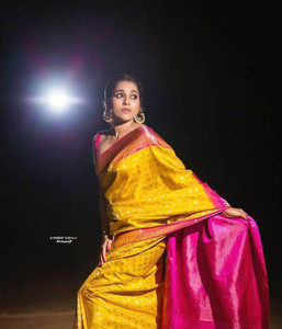 kanjivaram pure silk self design blouse material