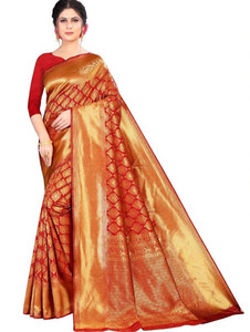 kanjivaram pure silk self design blouse material