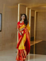 Kanjivaram Pure Silk Self Design Blouse Material