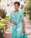 Kanjivaram Pure Silk Self Design Blouse Material