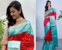 Kanjivaram Pure Silk Self Design Blouse Material