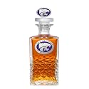 Kansas State Heritage Decanter with 3D Stopper | 25 OZ Liquor Pourer | Expertly Crafted Pewter Glass