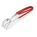 Kanshita's Rasoiware Multipurpose Stainless Steel Pincer – Red Wire Grip for Hot Vessels &amp; Cookware