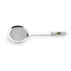 kanshita39s rasoiware stainless steel fine mesh frying zara  oil strainer spoon for deep frying 16 cm