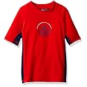 Kanu Surf Boys' Hangout UPF 50+ Sun Protective Rashguard Swim Shirt