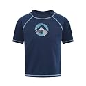 Kanu Surf Boys' Hangout UPF 50+ Sun Protective Rashguard Swim Shirt