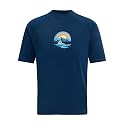 Kanu Surf Boys' Hangout UPF 50+ Sun Protective Rashguard Swim Shirt