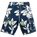 Kanu Surf Boys' Paradise Floral Swim Trunk