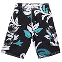 Kanu Surf Boys' Paradise Floral Swim Trunk