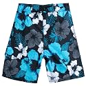 Kanu Surf Boys' Terrapin Turtle Quick Dry Beach Board Shorts Swim Trunk