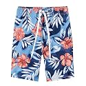 Kanu Surf Boys' Toddler Troy Stripe Swim Trunks