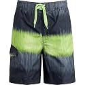 Kanu Surf Boys' Toddler Troy Stripe Swim Trunks