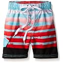Kanu Surf Boys' Toddler Troy Stripe Swim Trunks