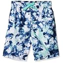 Kanu Surf Boys' Toddler Troy Stripe Swim Trunks