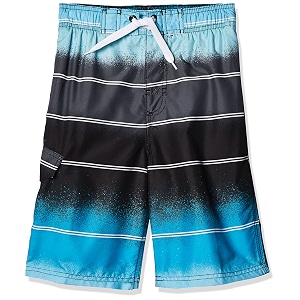 Kanu Surf Boys Toddler Vector Plaid Swim