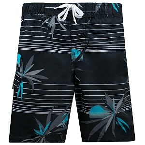 kanu surf boys39 victor stripe quick dry beach board shorts swim trunk