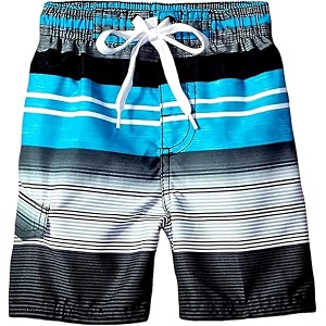 kanu surf boys39 victor stripe quick dry beach board shorts swim trunk