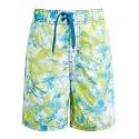 Kanu Surf Boys' Victor Stripe Quick Dry Beach Board Shorts Swim Trunk