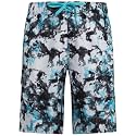 Kanu Surf Boys' Victor Stripe Quick Dry Beach Board Shorts Swim Trunk