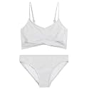 Kanu Surf Girls' Gracie Beach Sport UPF 50 Sparkle Bikini