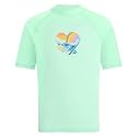 Kanu Surf Girls' Jade Rash Guard UPF 50+ Sun Protection Short Sleeve Swim Shirt