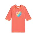 Kanu Surf Girls' Jade Rash Guard UPF 50+ Sun Protection Short Sleeve Swim Shirt