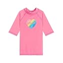 Kanu Surf Girls' Jade Rash Guard UPF 50+ Sun Protection Short Sleeve Swim Shirt