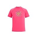 Kanu Surf Girls' Jade Rash Guard UPF 50+ Sun Protection Short Sleeve Swim Shirt