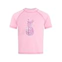 Kanu Surf Girls' Jade Rash Guard UPF 50+ Sun Protection Short Sleeve Swim Shirt