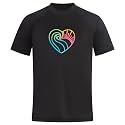 Kanu Surf Girls' Jade Rash Guard UPF 50+ Sun Protection Short Sleeve Swim Shirt