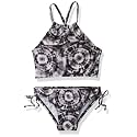 Kanu Surf Girls Daisy UPF 50 Beach Sport Halter Tankini 2-Piece Swimsuit