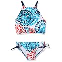 Kanu Surf Girls Daisy UPF 50 Beach Sport Halter Tankini 2-Piece Swimsuit