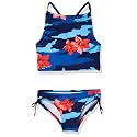 Kanu Surf Girls Daisy UPF 50 Beach Sport Halter Tankini 2-Piece Swimsuit
