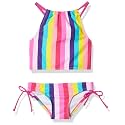 Kanu Surf Girls Daisy UPF 50 Beach Sport Halter Tankini 2-Piece Swimsuit