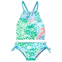 Kanu Surf Girls Daisy UPF 50 Beach Sport Halter Tankini 2-Piece Swimsuit