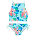Kanu Surf Girls Daisy UPF 50 Beach Sport Halter Tankini 2-Piece Swimsuit