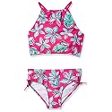 Kanu Surf Girls Daisy UPF 50 Beach Sport Halter Tankini 2-Piece Swimsuit