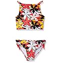 Kanu Surf Girls Daisy UPF 50 Beach Sport Halter Tankini 2-Piece Swimsuit