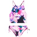 Kanu Surf Girls Daisy UPF 50 Beach Sport Halter Tankini 2-Piece Swimsuit