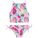 Kanu Surf Girls Daisy UPF 50 Beach Sport Halter Tankini 2-Piece Swimsuit