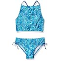 Kanu Surf Girls Daisy UPF 50 Beach Sport Halter Tankini 2-Piece Swimsuit