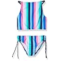 Kanu Surf Girls Daisy UPF 50 Beach Sport Halter Tankini 2-Piece Swimsuit