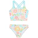 Kanu Surf Girls Waverly UPF 50 Beach Sport Criss-Cross Tankini