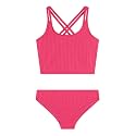 Kanu Surf Girls Waverly UPF 50 Beach Sport Criss-Cross Tankini