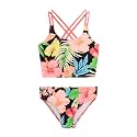 Kanu Surf Girls Waverly UPF 50 Beach Sport Criss-Cross Tankini