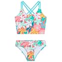 Kanu Surf Girls Waverly UPF 50 Beach Sport Criss-Cross Tankini