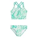 Kanu Surf Girls Waverly UPF 50 Beach Sport Criss-Cross Tankini
