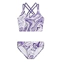 Kanu Surf Girls Waverly UPF 50 Beach Sport Criss-Cross Tankini