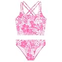 Kanu Surf Girls Waverly UPF 50 Beach Sport Criss-Cross Tankini